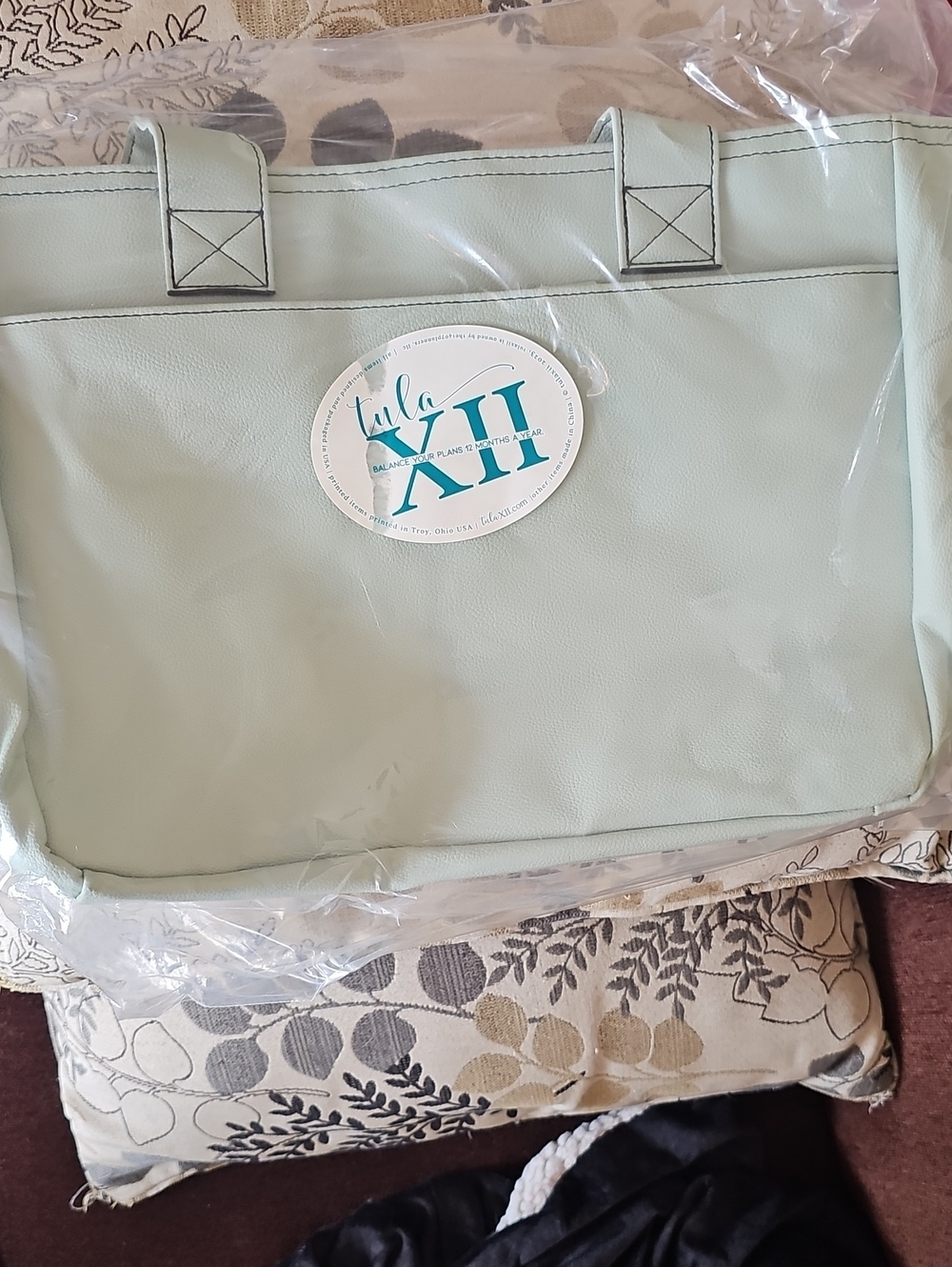 Tula Mint Tote Bag